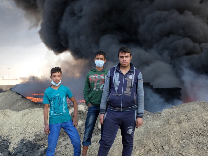 photo of Iraq's oil inferno - government inaction in the face of eco-terrorism image