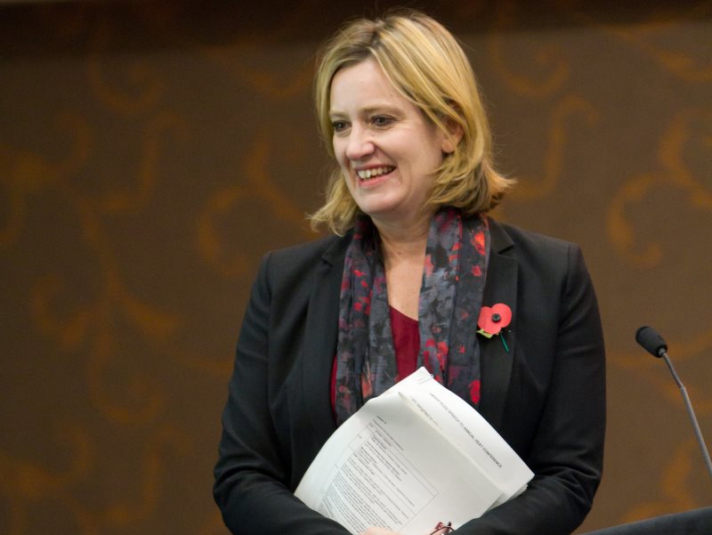 Amber Rudd MP, Secretary of State at the Department of Energy and Climate Change. Photo: Association for Decentralised Energy via Flickr (CC BY-ND).
