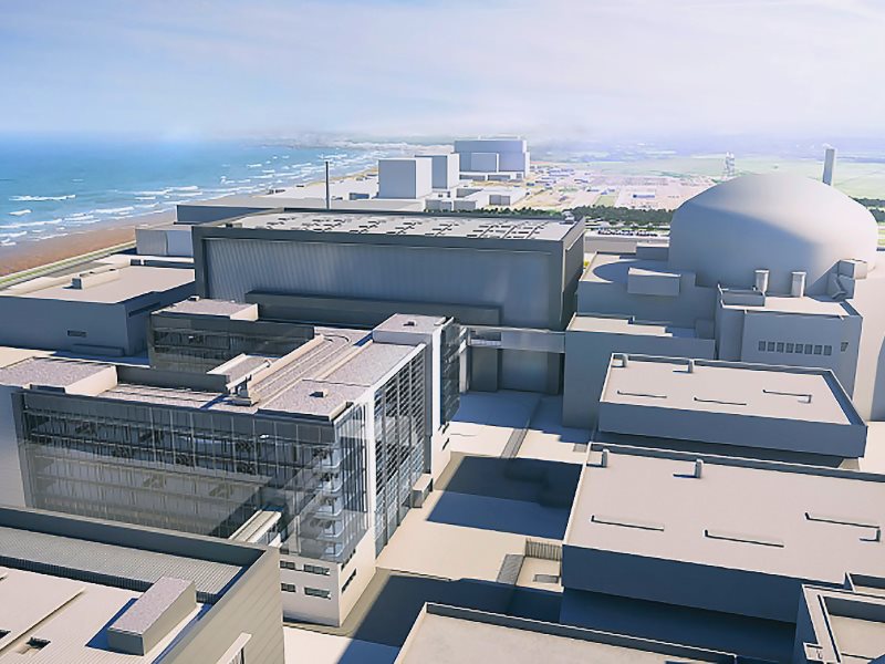 Hinkley C - it now looks as if the UK may not be saddled with this monstrous white elephant after all. Image: EDF.