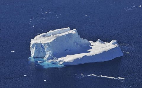 photo of Antarctica: warming ocean trebles glacial melt image