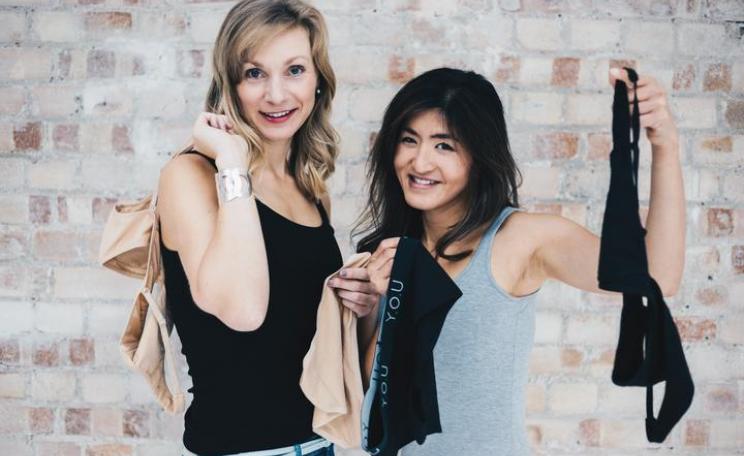 Lily and Sarah, the Founders of Y.O.U underwear. 