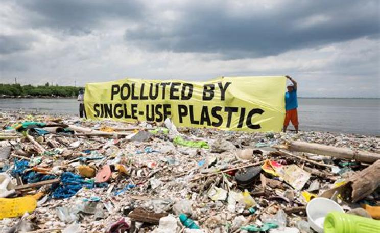 Plastic protest