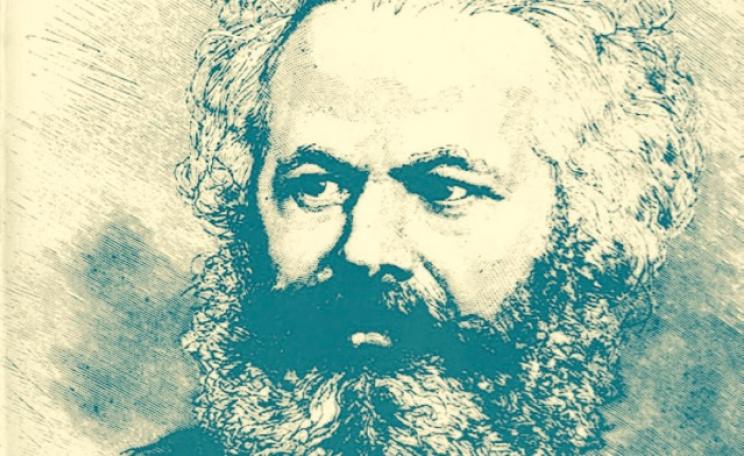 A green Karl Marx