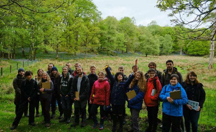 Forestry school participants