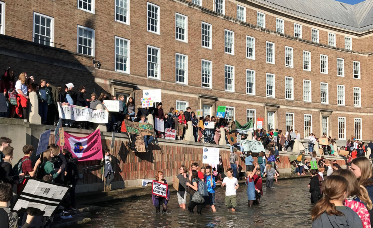 Bristol youth climate strike