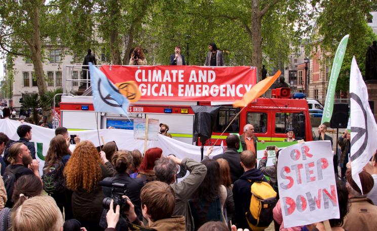 Climate emergency demo