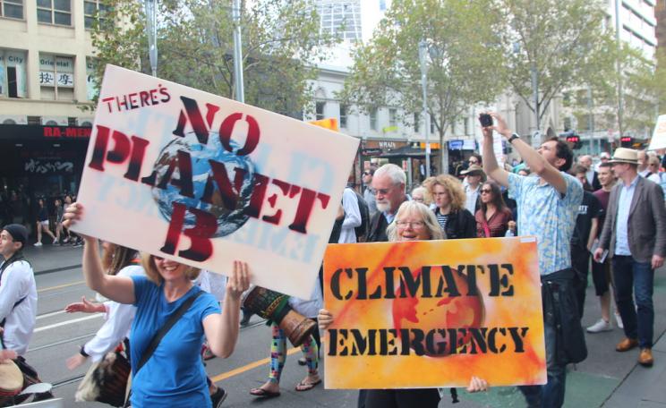  Climate emergency demonstration