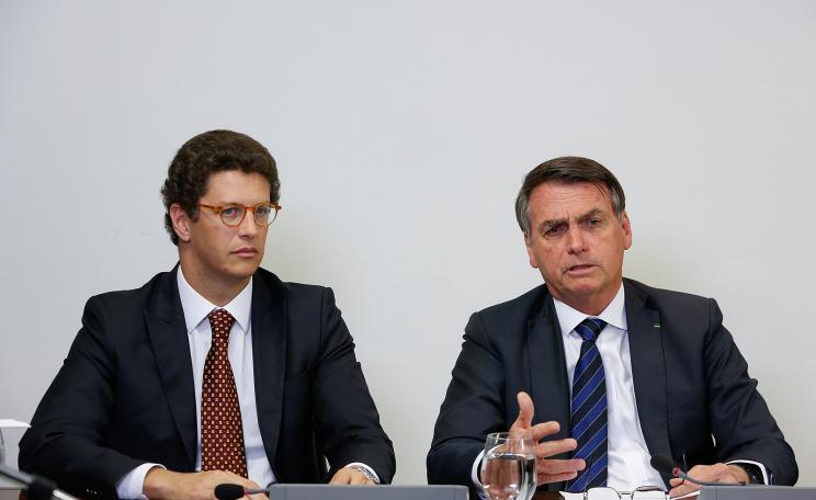 Ricardo Salles and Bolsonaro