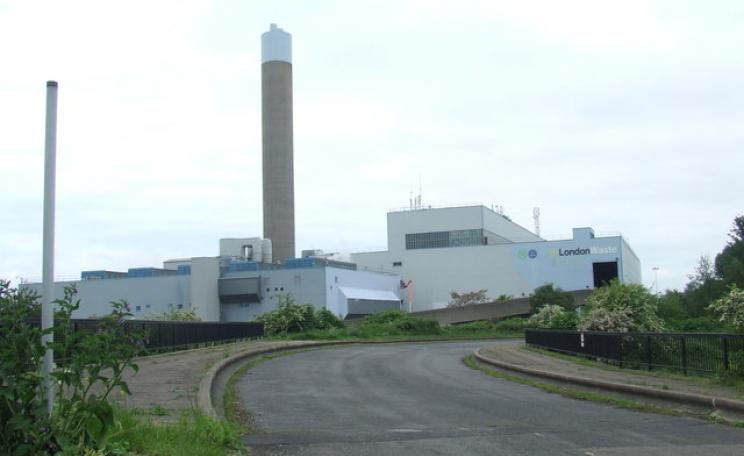 Edmonton waste incineration plant