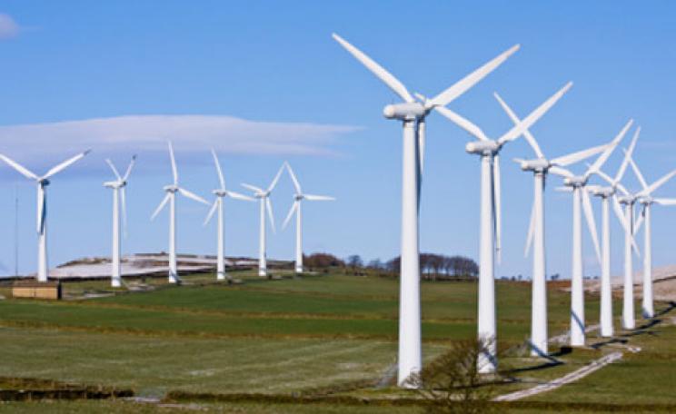 A large wind farm