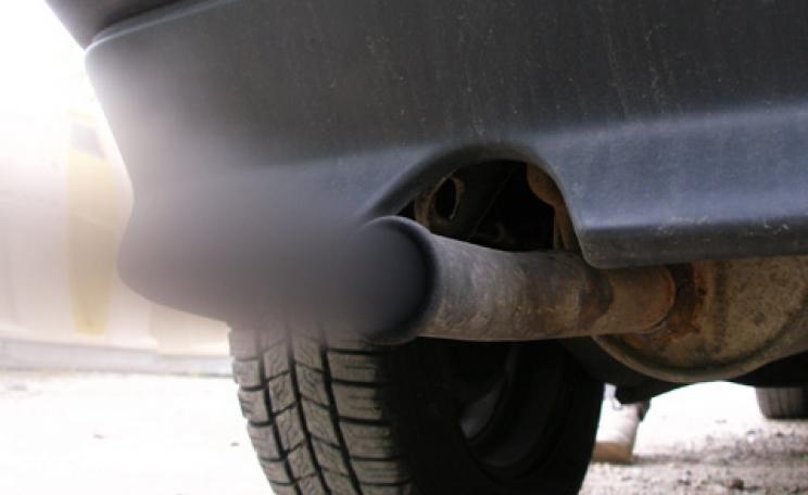 Car exhaust pipe