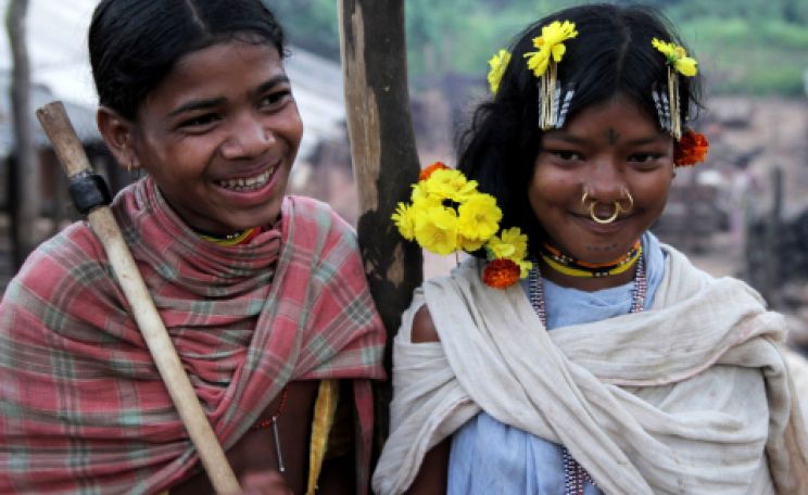 Dongria Kondh girls. Photo: &copy; Survival International.