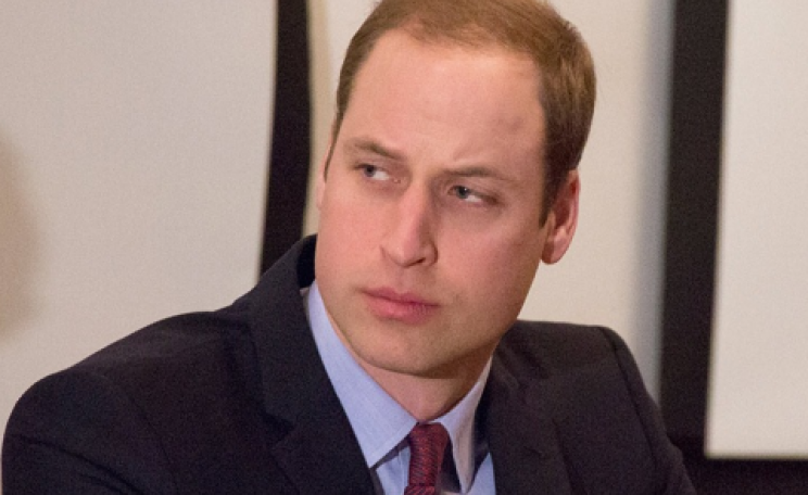 Prince William in a pensive moment at the London Conference on wildlife trade. Photo: Zoological Society of London.