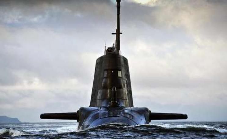 Nuclear submarines already have 'small modular reactors'. So if they're so cheap, safe and efficient, why aren't they already in civilian use? Photo: HMS Ambush by UK Ministry of Defence via Flickr.