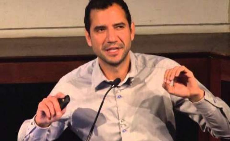 Otero Agamemnon speaking at the Renewable Energy conference, 2013.