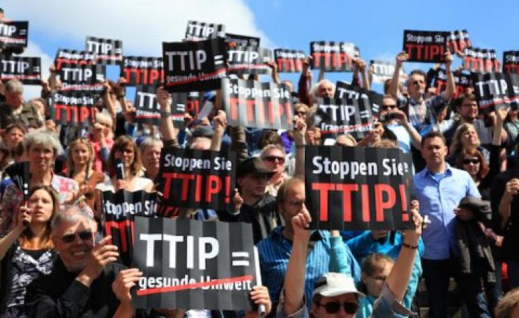 Stop TTIP protest in Germany. Photo: Stop TTIP.
