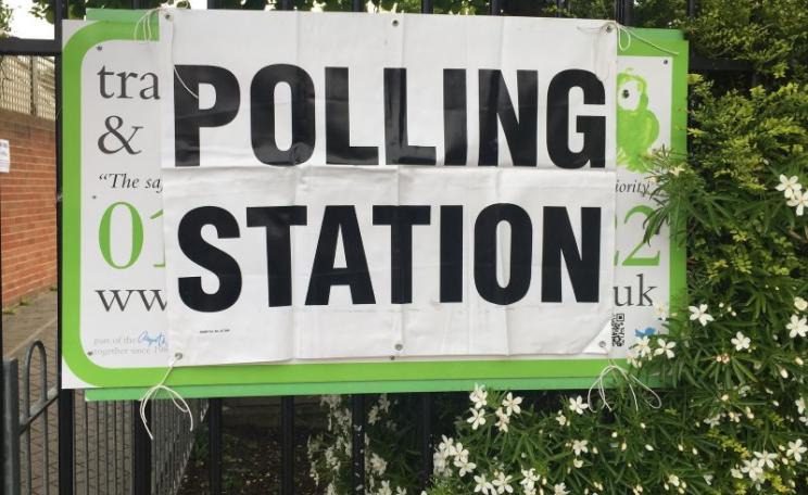 A polling station in Twickenham, 7th May 2015. Photo: Andrew Hall via Flickr (CC BY-NC-ND).