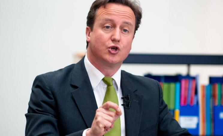 See beyond the tie ... David Cameron giving a speech to the Open University. Photo: The Open University via Flickr (CC BY-NC-ND).