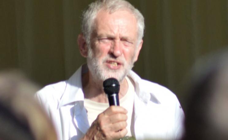 Jeremy Corbyn speaking at the Tolpuddle Martyrs' Festival and Rally 2015. Photo: Rwendland via Wikimedia (CC BY-SA).