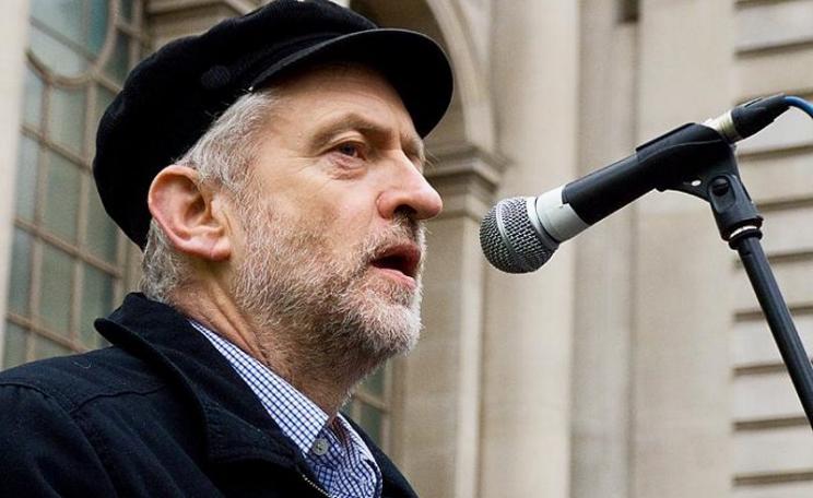 Jeremy Corbyn, Labour MP for Islington North, speaking outside Iraq inquiry, London, on 29th January 2010 - with Tony Blair giving evidence inside. Photo: Chris Beckett via Flickr (CC BY-NC-ND).