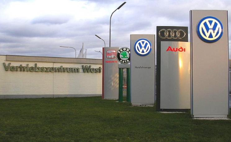 Vertriebszentrum West - Volkswagen group's distribution centre in Germany. Photo: Duhon via Wikimedia (CC BY).