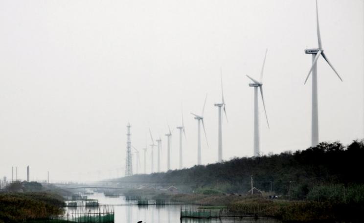 Xioa Yan Kou Farm, China. Photo: Danish Wind Industry Association / Vindmølleindustrien via Flickr (CC BY-NC).