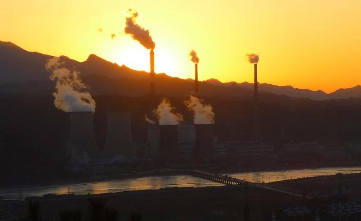 Thanks to the growth of renewables, China's coal burn is falling. And it could be part of a long term trend of declining global emissions. Photo: Chengde, Hebei, China, by Gustavo M via Flickr (CC BY).