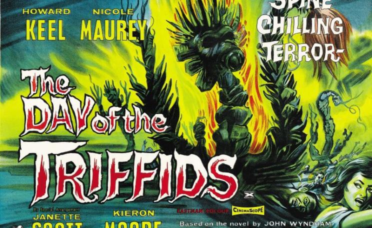 1962 poster for 'Day of the Triffids'. Photo: James Vaughan via Flickr (CC BY-NC-SA).
