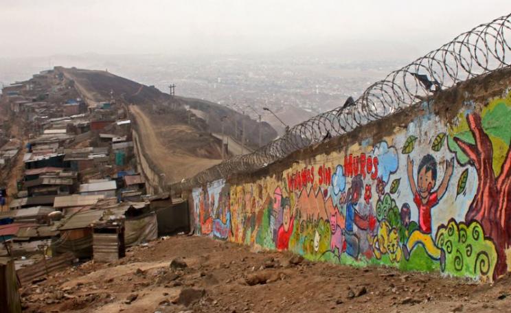 Lima's 'wall of shame'. Photo: Belen Desmaison, Author provided.