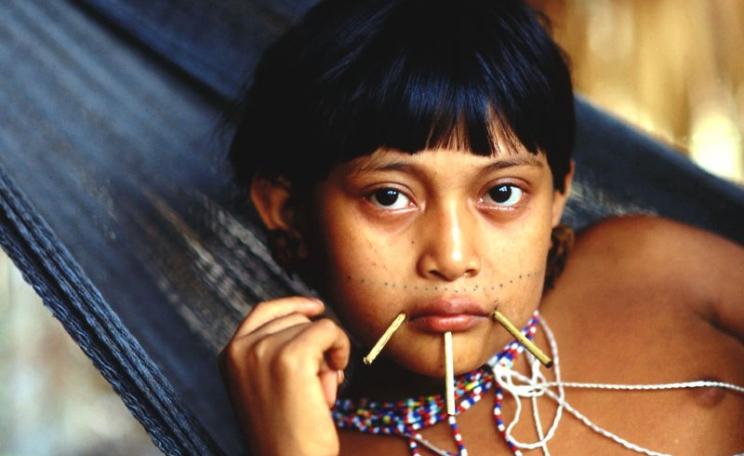 Yanomami girl. Photo: Sam valadi via Flickr (CC BY).