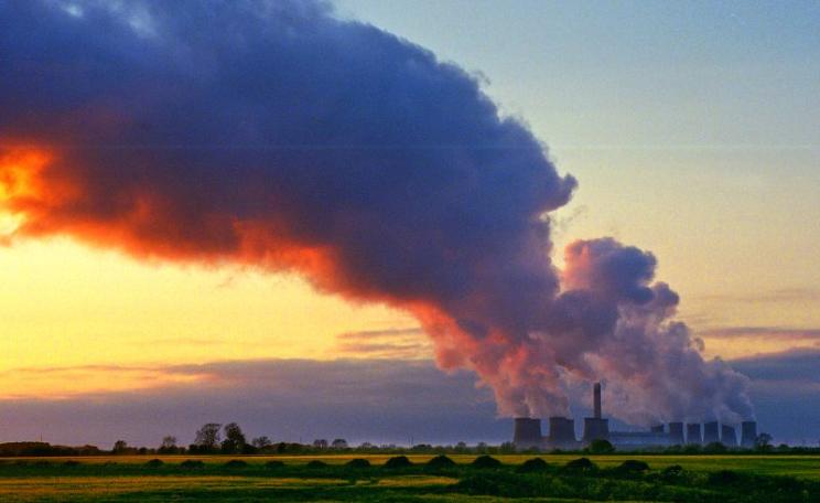 The Drax coal and biomass fired power station in North Yorkshire, one the UK's biggest point source emitters of greenhouse gases. Photo: Andrew Davidson via Flickr (CC BY-NC-ND).