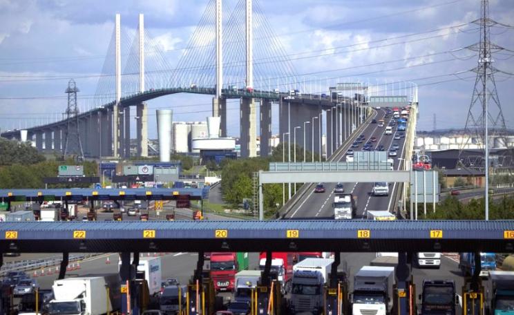 Officially designated as a 'rural road': the M25 Dartford Crossing on the QE2 Bridge. Photo: highwaysengland via Flickr (CC BY).