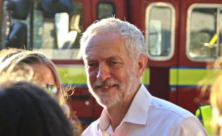 Jeremy Corbyn at a political rally in North London, 15th August 2016. Photo: Steve Eason via Flickr (CC BY-NC-SA).