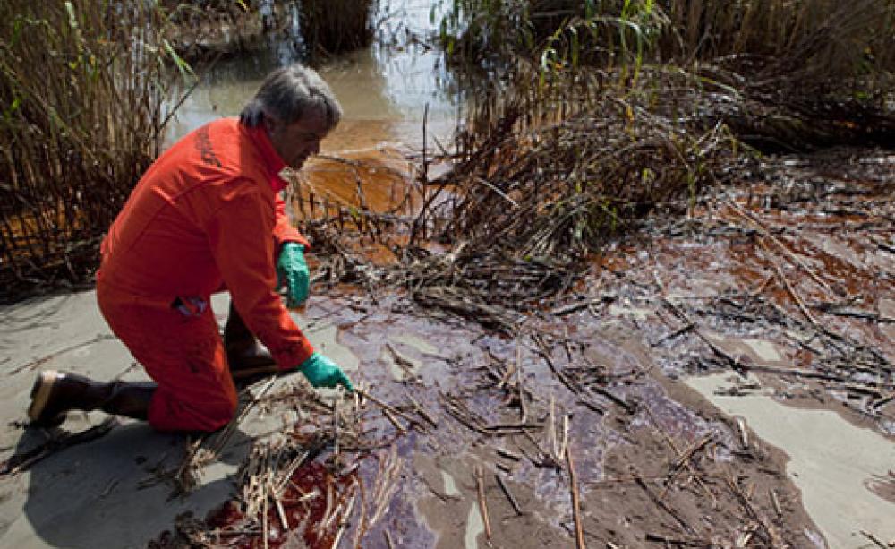 Oil spill