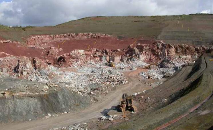 Gypsum mine