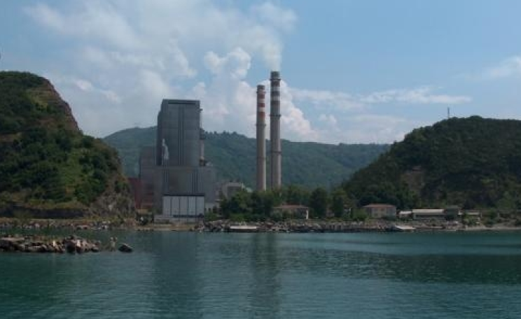 Power in paradise: the Catalgazi coal-fired power plant on turkey's Black Sea coast.