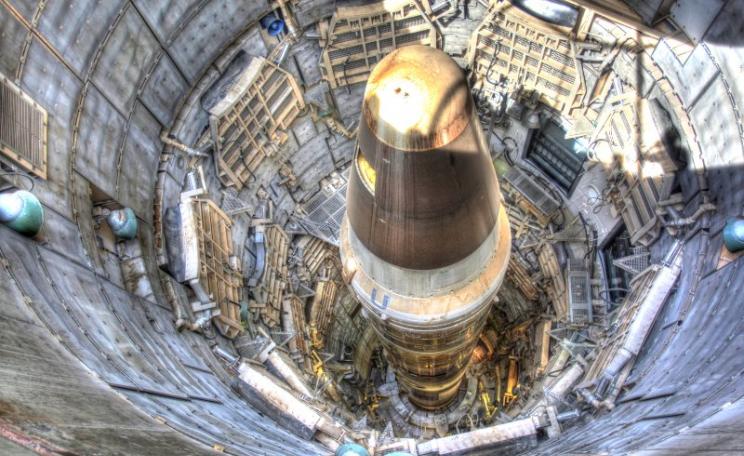 Titan II ICBM in an underground missile silo complex in Arizona, USA. Photo: Steve Jurvetson via Flickr (CC BY).