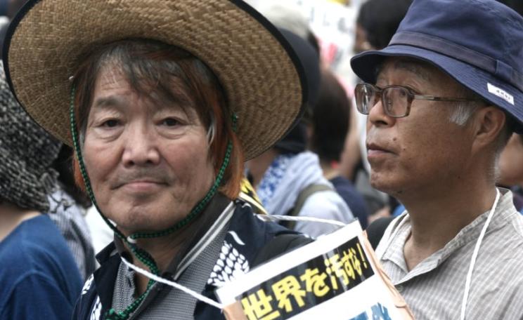 Anti-nuclear demonstration in the wake of the Fukushima disaster at Meji Koen, Tokyo, 19th September 2011. Photo: jordi olaria jané via Flickr (CC BY-NC-SA).