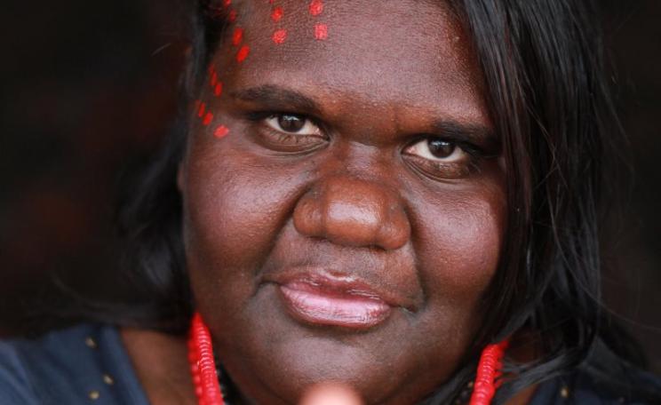 Muckaty Traditional Owner Kylie Sambo is an objector to what she considers radioactive blackmail: education in return for accepting nuclear waste. 'As Australians we should be already entitled to that.'
